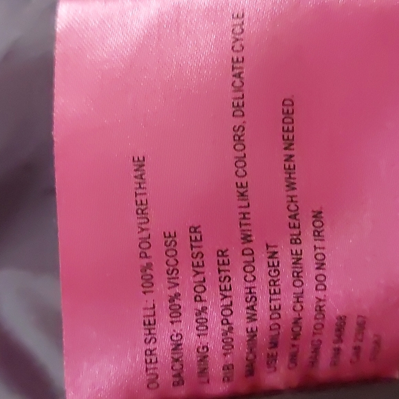 Faux leather jacket - Picture 6 of 9